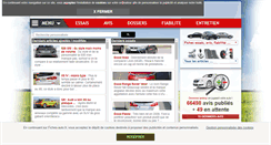 Desktop Screenshot of fiches-auto.fr